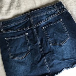 Jean skirt